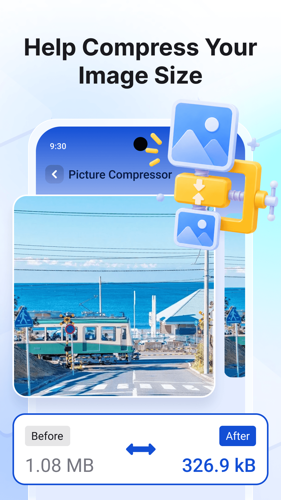 Help compress your image size